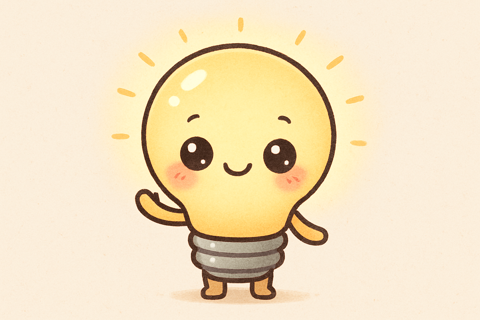 a little loight up light as a cute charater